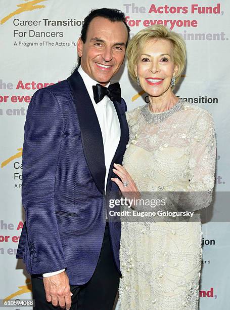 Joe Lanteri, and Anka Palitz attend the The Actors Fund Presents The Career Transition For Dancers Gala at Marriott Marquis Hotel on September 26,...