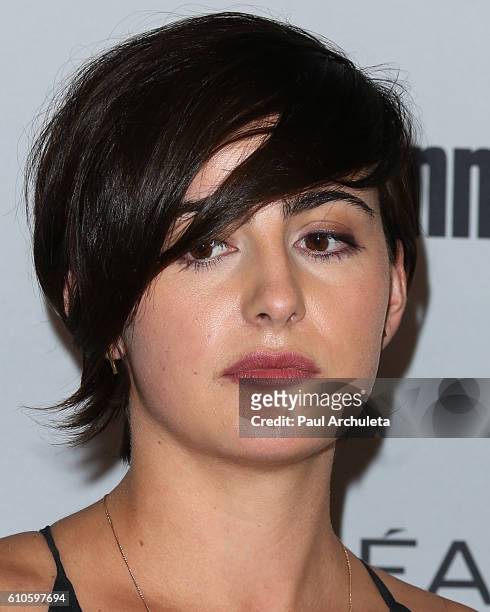 Actress Jacqueline Toboni attends Entertainment Weekly's 2016 Pre-Emmy party at Nightingale Plaza on September 16, 2016 in Los Angeles, California.