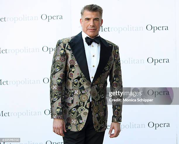 Actor Bryan Batt attends the Met Opera 2016-2017 Season Opening Performance Of "Tristan Und Isolde" at The Metropolitan Opera House on September 26,...