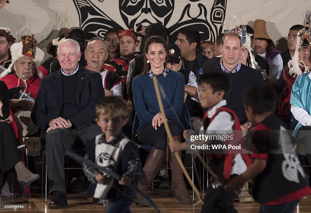 2016 Royal Tour To Canada Of The Duke And Duchess Of Cambridge - Bella Bella And Victoria, British Columbia
