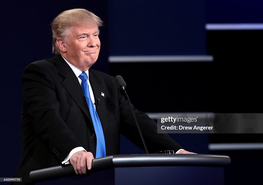 Hillary Clinton And Donald Trump Face Off In First Presidential Debate At Hofstra University