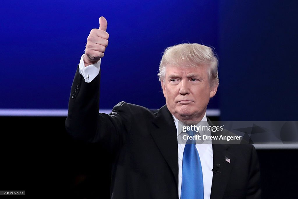 Hillary Clinton And Donald Trump Face Off In First Presidential Debate At Hofstra University