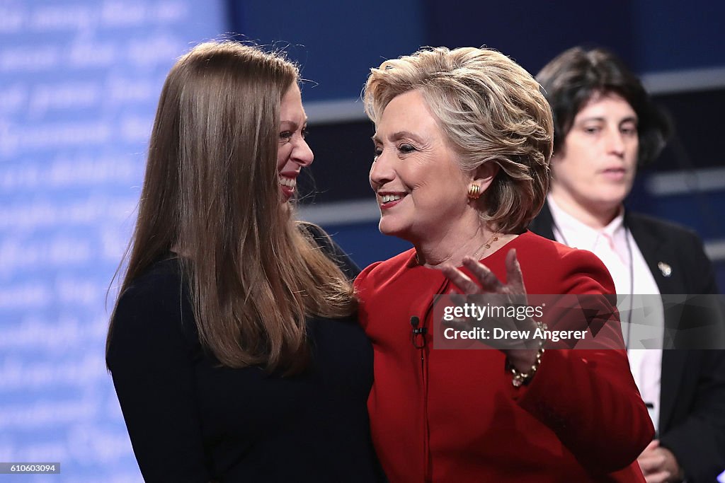 Hillary Clinton And Donald Trump Face Off In First Presidential Debate At Hofstra University