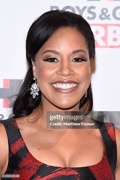 Personality Sheinelle Jones attends the Boys & Girls Harbor Salute To Achievement at David H. Koch Theater, Lincoln Center on September 26, 2016 in...