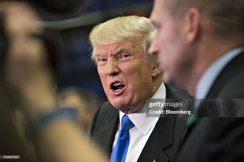 Candidates Hillary Clinton And Donald Trump Hold First Presidential Debate At Hofstra University