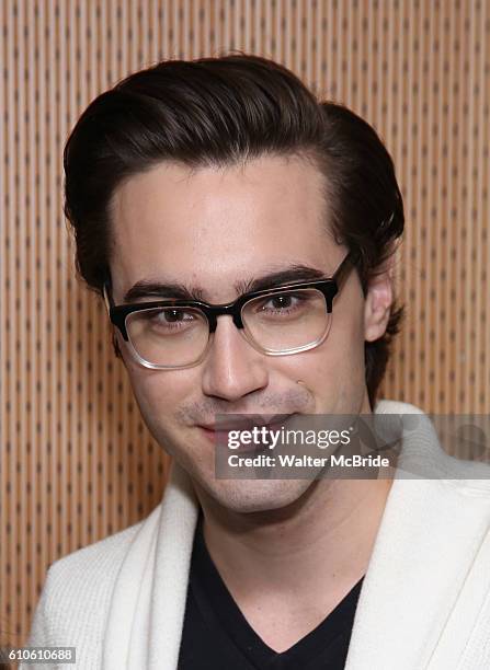 Ryan McCartan attend the The Rocky Horror Picture Show: Let's do the Time Warp Again - Press Junket at Fox on September 26, 2016 in New York City.