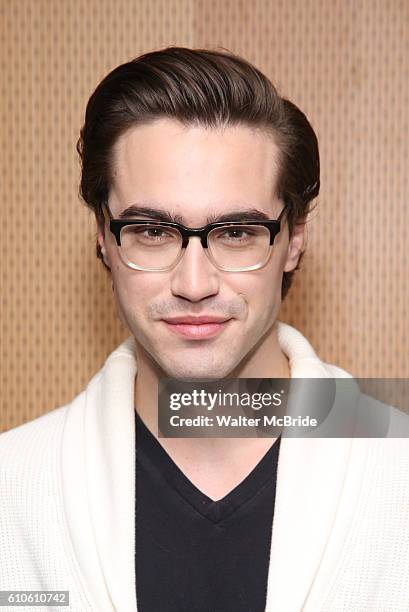 Ryan McCartan attend the The Rocky Horror Picture Show: Let's do the Time Warp Again - Press Junket at Fox on September 26, 2016 in New York City.