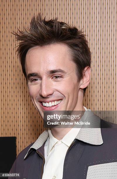 Reeve Carney attends the The Rocky Horror Picture Show: Let's do the Time Warp Again - Press Junket at Fox on September 26, 2016 in New York City.