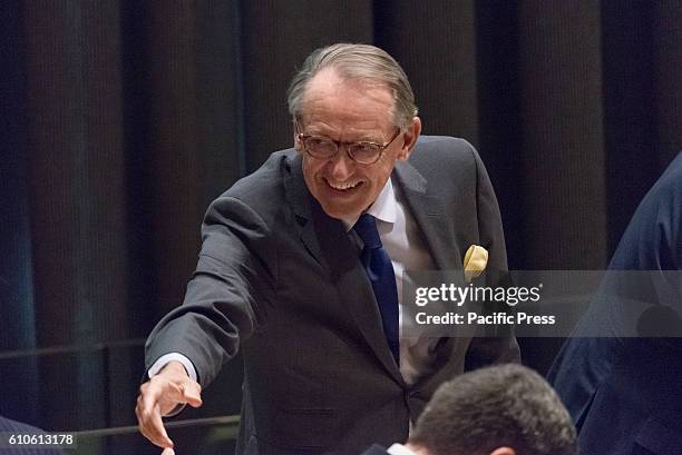 Deputy Secretary-General Jan Eliasson attends the plenary session. On the final day of the 71st United Nations General Assembly's annual General...