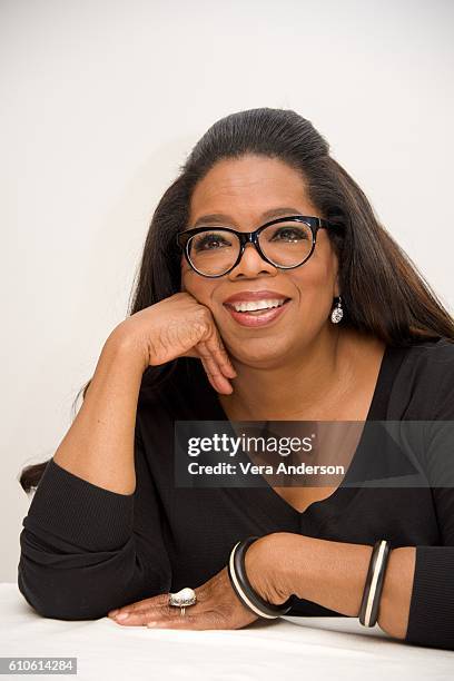 Oprah Winfrey at the "Queen Sugar" Press Conference at the Four Seasons Hotel on September 26, 2016 in Beverly Hills, California.