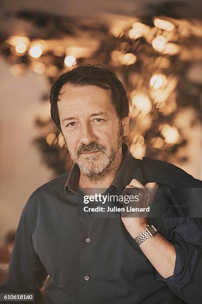 Actor Jean-Hugues Anglade is photographed for Le Film Francais on September 8, 2016 in Paris, France.