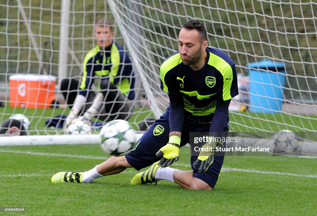 Arsenal Training Session