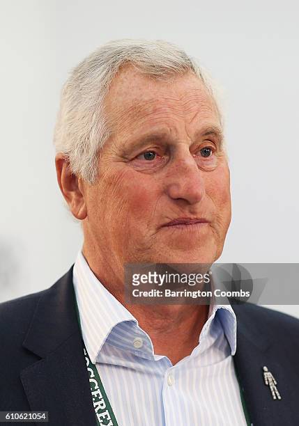 Former England goalkeeper Ray Clemence attends day 2 of the Soccerex Global Convention 2016 at Manchester Central Convention Complex on September 27,...