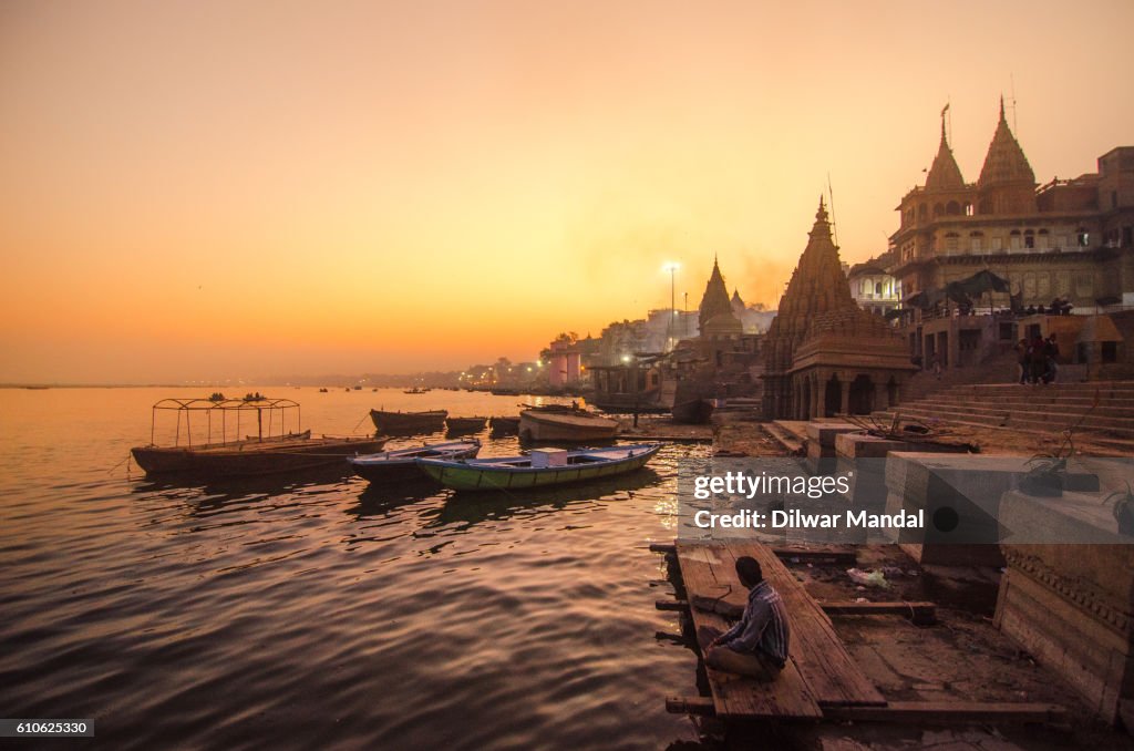 Evening At Varanasi