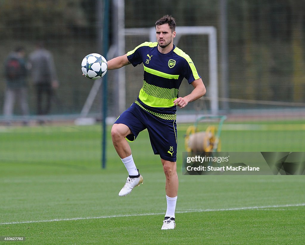 Arsenal Training Session