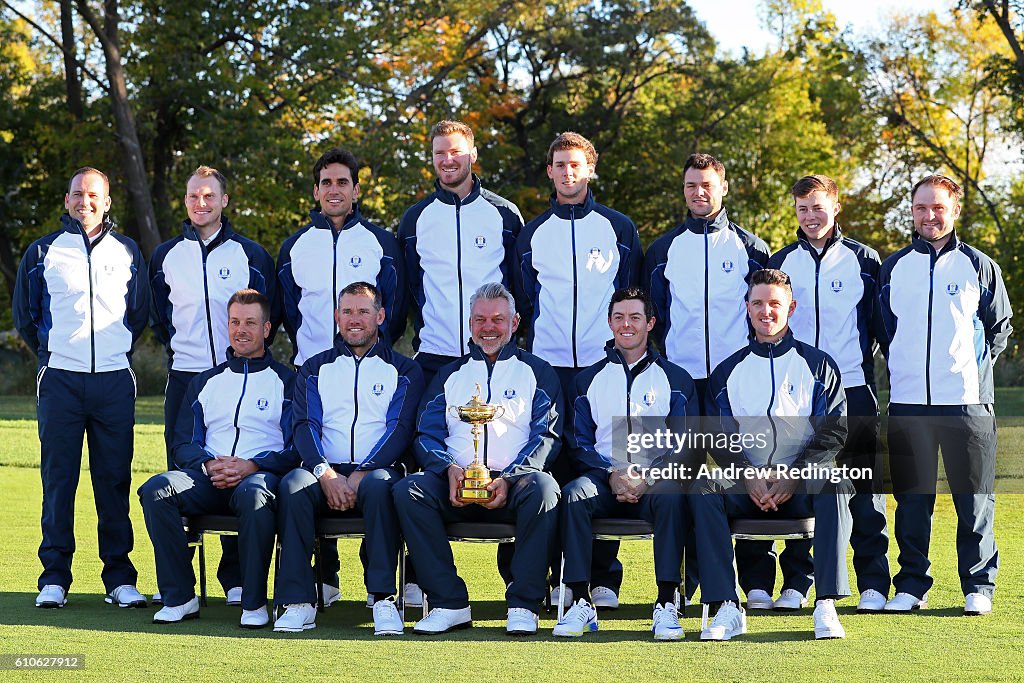 2016 Ryder Cup - Team Photocalls