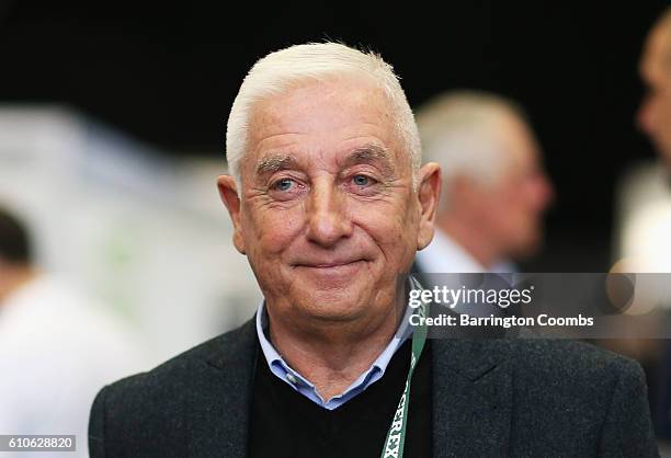 Former Liverpool manager Roy Evans attends day 2 of the Soccerex Global Convention 2016 at Manchester Central Convention Complex on September 27,...