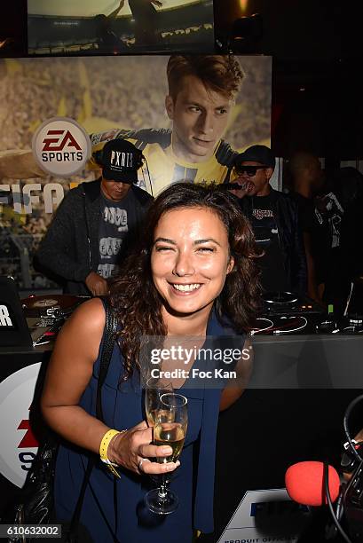 Anais Baydemir attends FIFA Xperience at Cercle Cadet on September 26, 2016 in Paris, France.