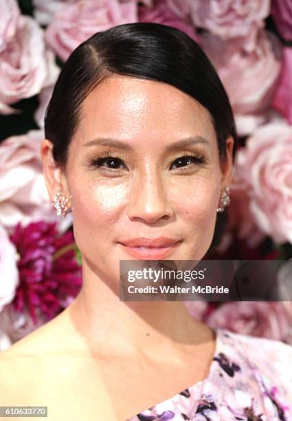 Lucy Liu attends the 2016 American Theatre Wing Gala honoring Cicely Tyson at the Plaza Hotel on September 22, 2016 in New York City.