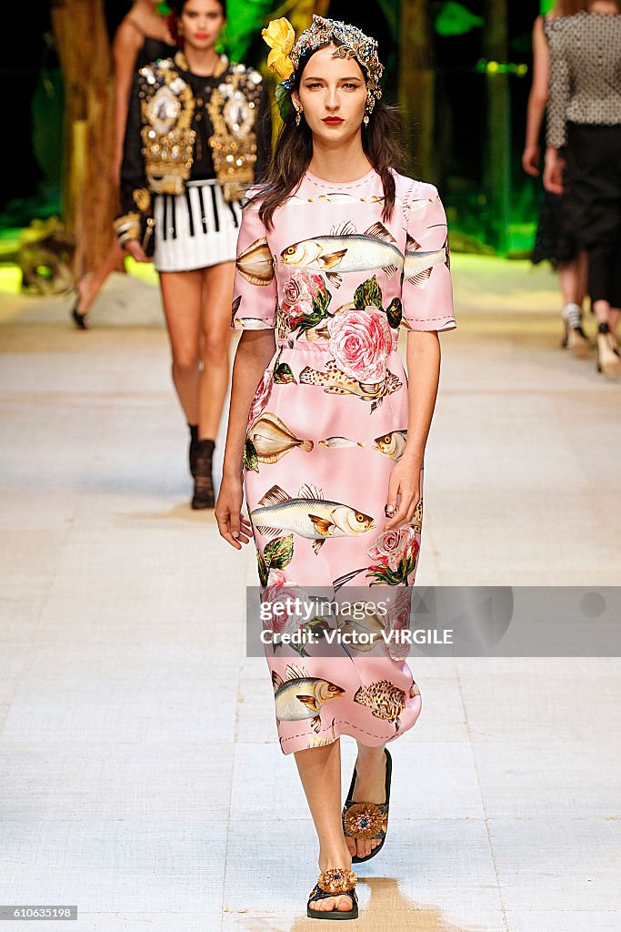 Dolce And Gabbana - Runway - Milan Fashion Week SS17