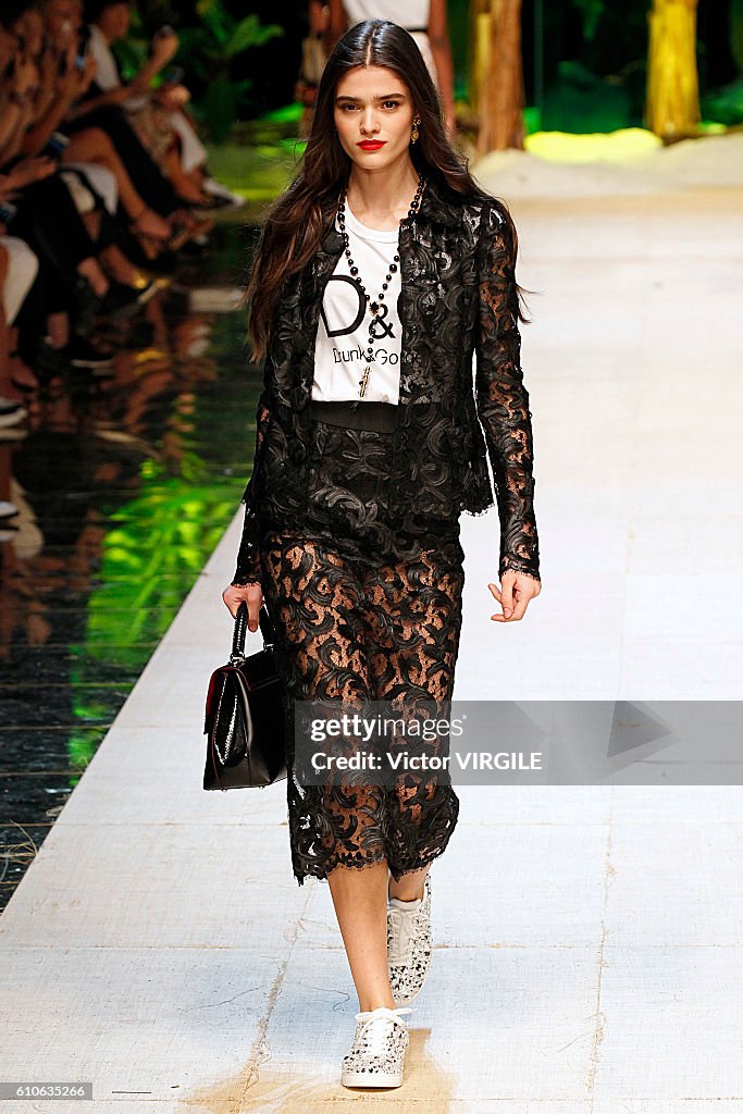 Dolce And Gabbana - Runway - Milan Fashion Week SS17