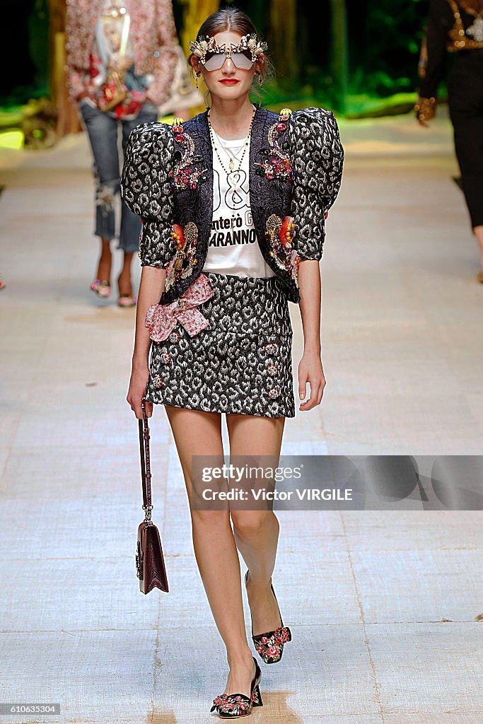 Dolce And Gabbana - Runway - Milan Fashion Week SS17