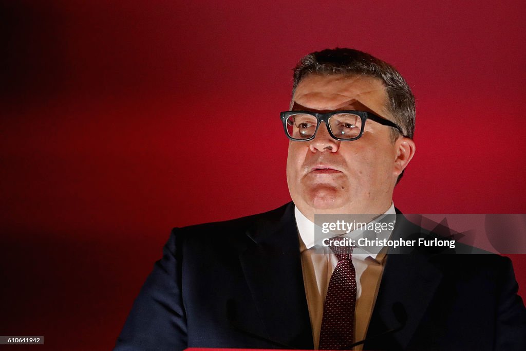 Labour's Deputy Leader Tom Watson Addresses Party Conference