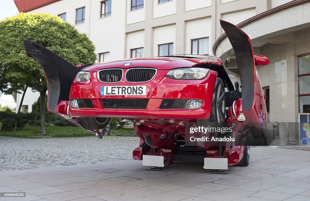 Turkey's first cars that change into robots presented in Ankara
