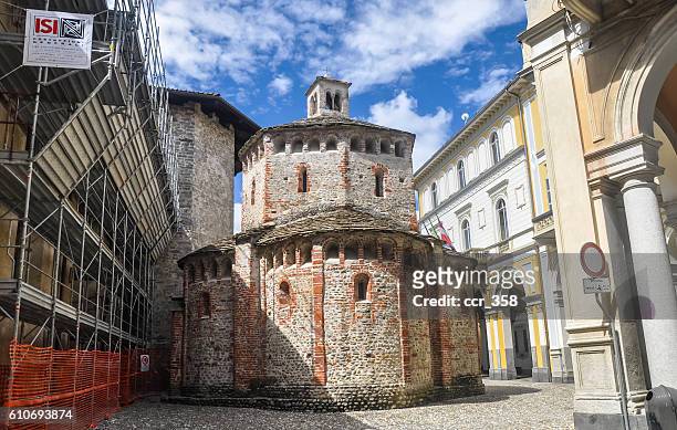 baptistery of biella - biella stock pictures, royalty-free photos & images