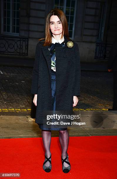 Shirley Henderson attends a charity screening of "Urban Hymn" at The Curzon Mayfair on September 27, 2016 in London, England.