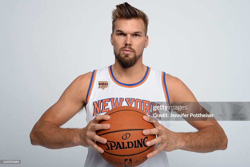 2016-2017 New York Knicks Media Day
