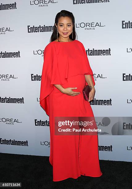 Actress Michelle Ang attends Entertainment Weekly's 2016 Pre-Emmy party at Nightingale Plaza on September 16, 2016 in Los Angeles, California.