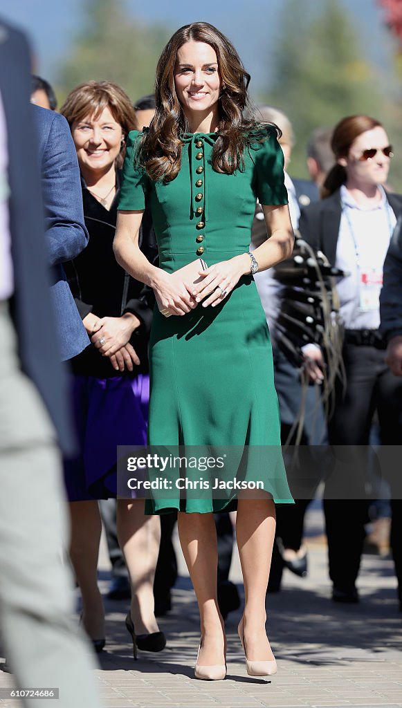 2016 Royal Tour To Canada Of The Duke And Duchess Of Cambridge - Kelowna, British Columbia And Whitehorse, Yukon