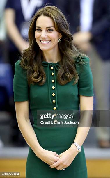 Catherine, Duchess of Cambridge visits Kelowna University during the Royal Tour of Canada on September 27, 2016 in Kelowna, Canada. Prince William,...