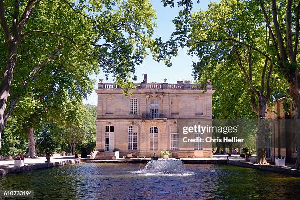 château de sauvan mane provence - neoklassiek stockfoto's en -beelden