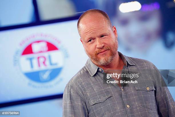 Joss Whedon participates in MTV Total Registration Live at MTV Studios on September 27, 2016 in New York City.