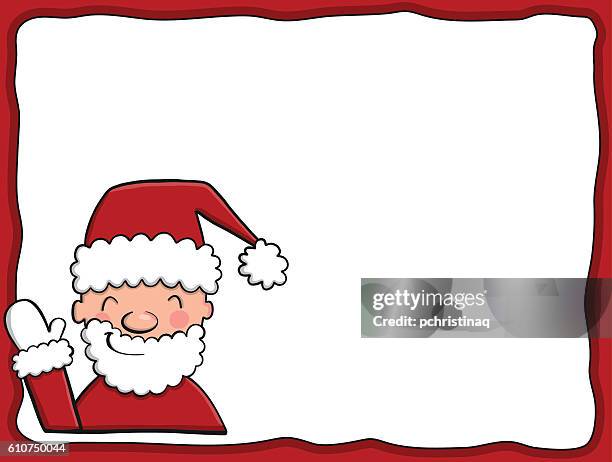 santa - nameplate stock illustrations
