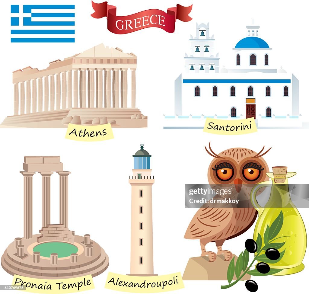 Greece Symbols