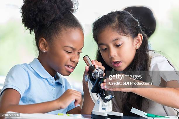 Kid Using Microscope 3,307 Kid Looking In Microscope Stock Photos, High-Res Pictures, and ...