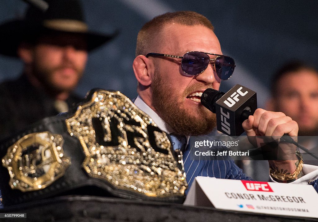 UFC 205 Press Conference