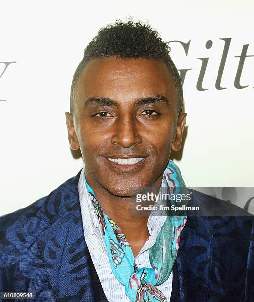 Chef Marcus Samuelsson attends the #GiltLife launch party held at a private residence on September 27, 2016 in New York City.