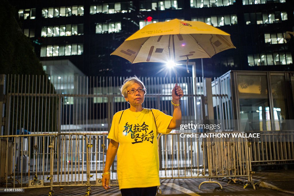 TOPSHOT-HONG KONG-CHINA-POLITICS-DEMOCRACY-ARTS