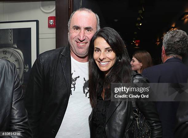 Rob Roth and guest attend as Alice Cooper, Shep Gordon and Shinola celebrate the release of Gordons Memoir, "They Call Me Supermensch" on September...