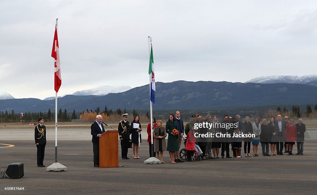 2016 Royal Tour To Canada Of The Duke And Duchess Of Cambridge - Kelowna, British Columbia And Whitehorse, Yukon