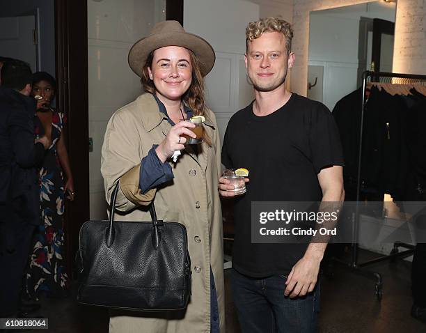 Michelle Sullivan and guest attend as Alice Cooper, Shep Gordon and Shinola celebrate the release of Gordons Memoir, "They Call Me Supermensch" on...
