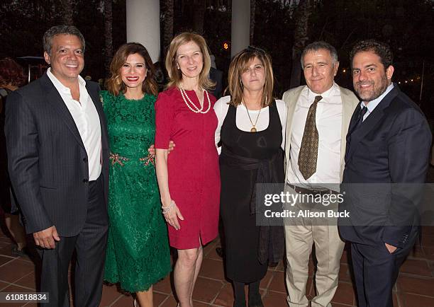 Producer Michael De Luca, actress Angelique Madrid, CEO of the Academy of Motion Picture Arts and Sciences Dawn Hudson, business executive and...