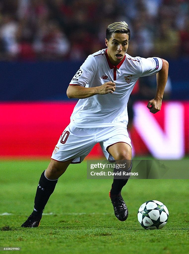 Sevilla FC v Olympique Lyonnais - UEFA Champions League