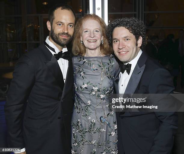 Company Director of the Paris Opera Ballet Benjamin Millepied, philanthropist Carol Colburn Grigor, and LA Philharmonic Music and Artistic Director...