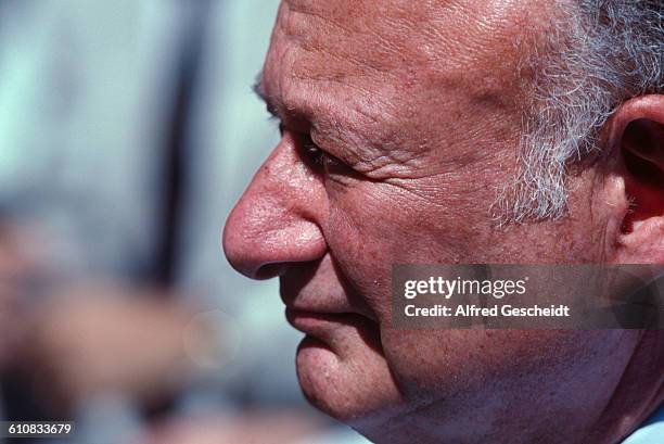 Ed Koch, the 105th Mayor of New York City, USA, August 1989.