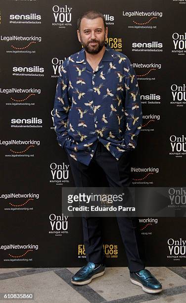 Director Felix Sabroso attends the 'El tiempo de los monstruos' photocall at Only You hotel on September 28, 2016 in Madrid, Spain.